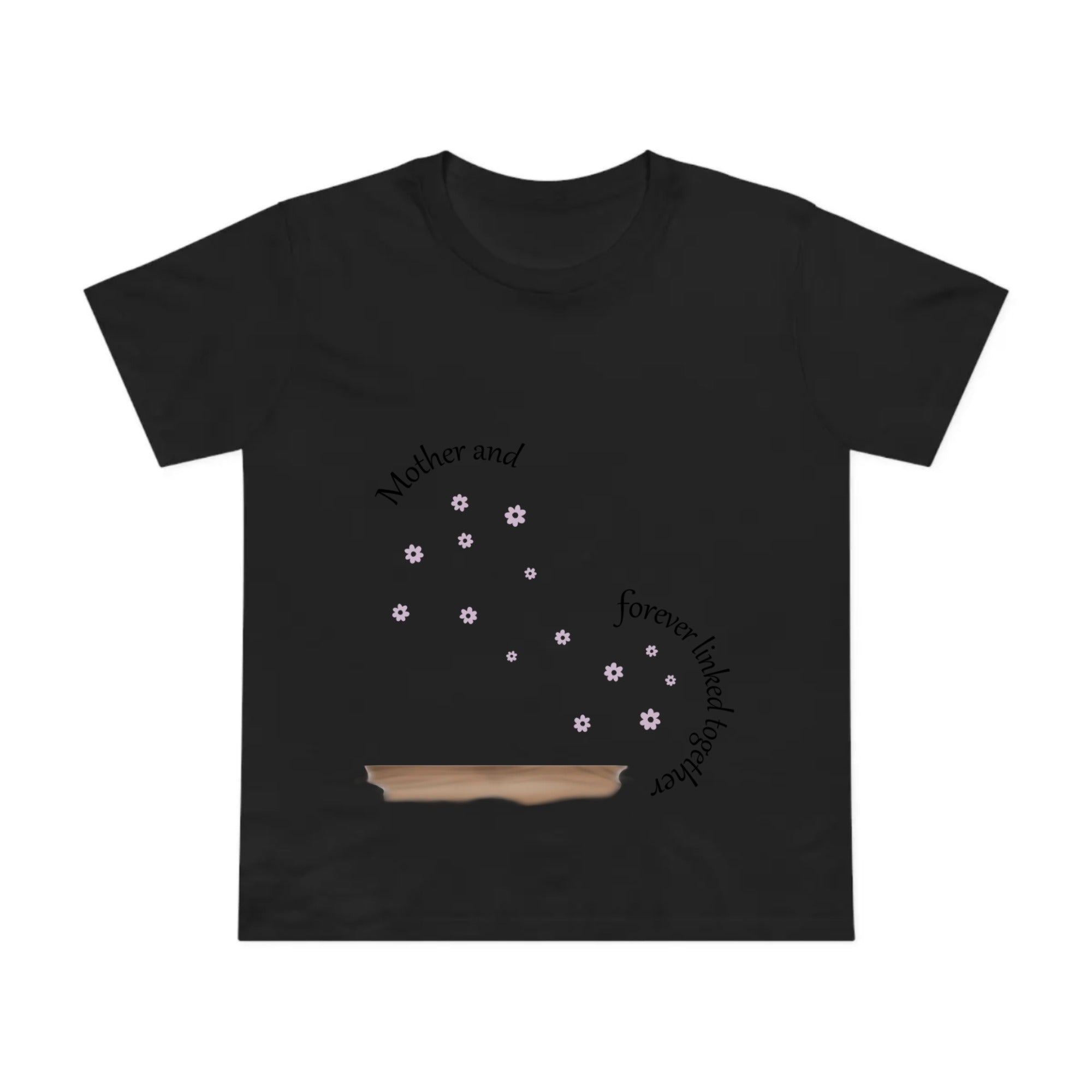 Mother and Daughter linked together | Women Maple Tee